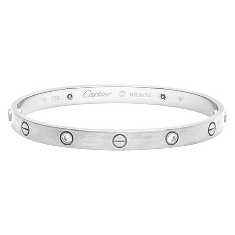 cartier love bracelet with 4 diamonds price|cartier love bracelet john lewis.